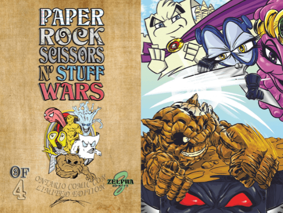 National Comic Book Day: Paper Rock Scissors N’ Stuff