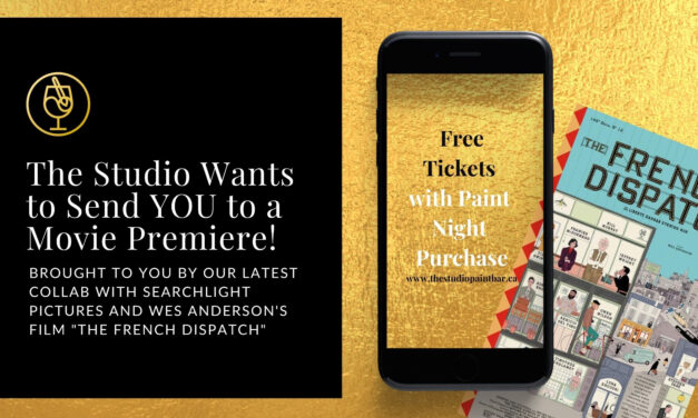 🎥FREE TIX to a WES ANDERSON MOVIE PREMIERE @ Studio Paint Bar