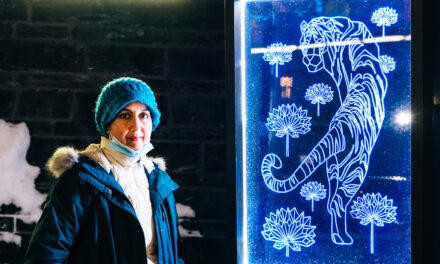 Mississauga artist Khaula Siddique premieres work at Brampton Lunar New Year Celebration