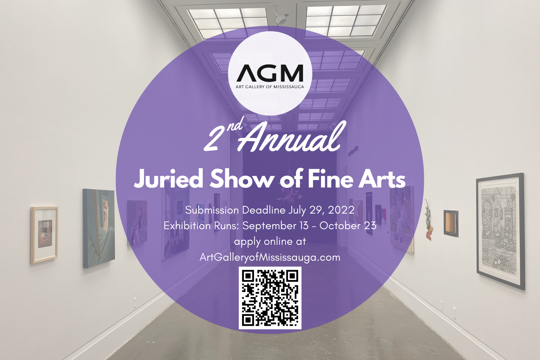 CALL FOR SUBMISSIONS: AGM Second Annual Juried Show of Fine Arts
