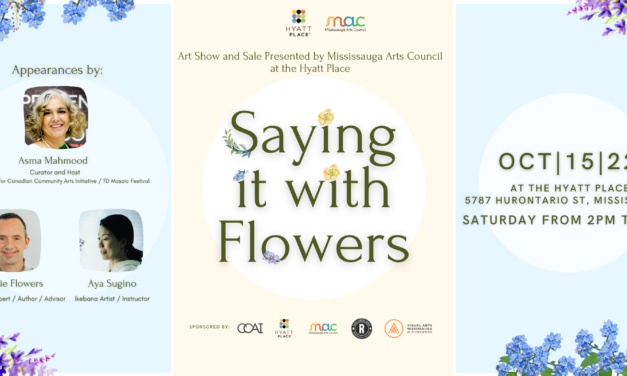 Join MAC & CCAI for Saying It With Flowers – Art show and sale!