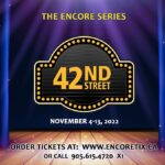 The Encore Series returns! Don’t miss the opening of ‘4nd Street’ this weekend (Nov 4-6)