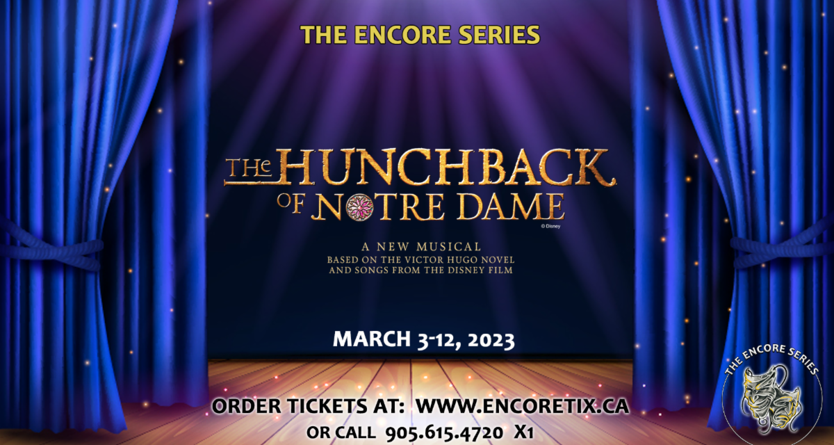 Feel the magic of theatre again with The Hunchback of Notre Dame presented by City Centre Musical Productions